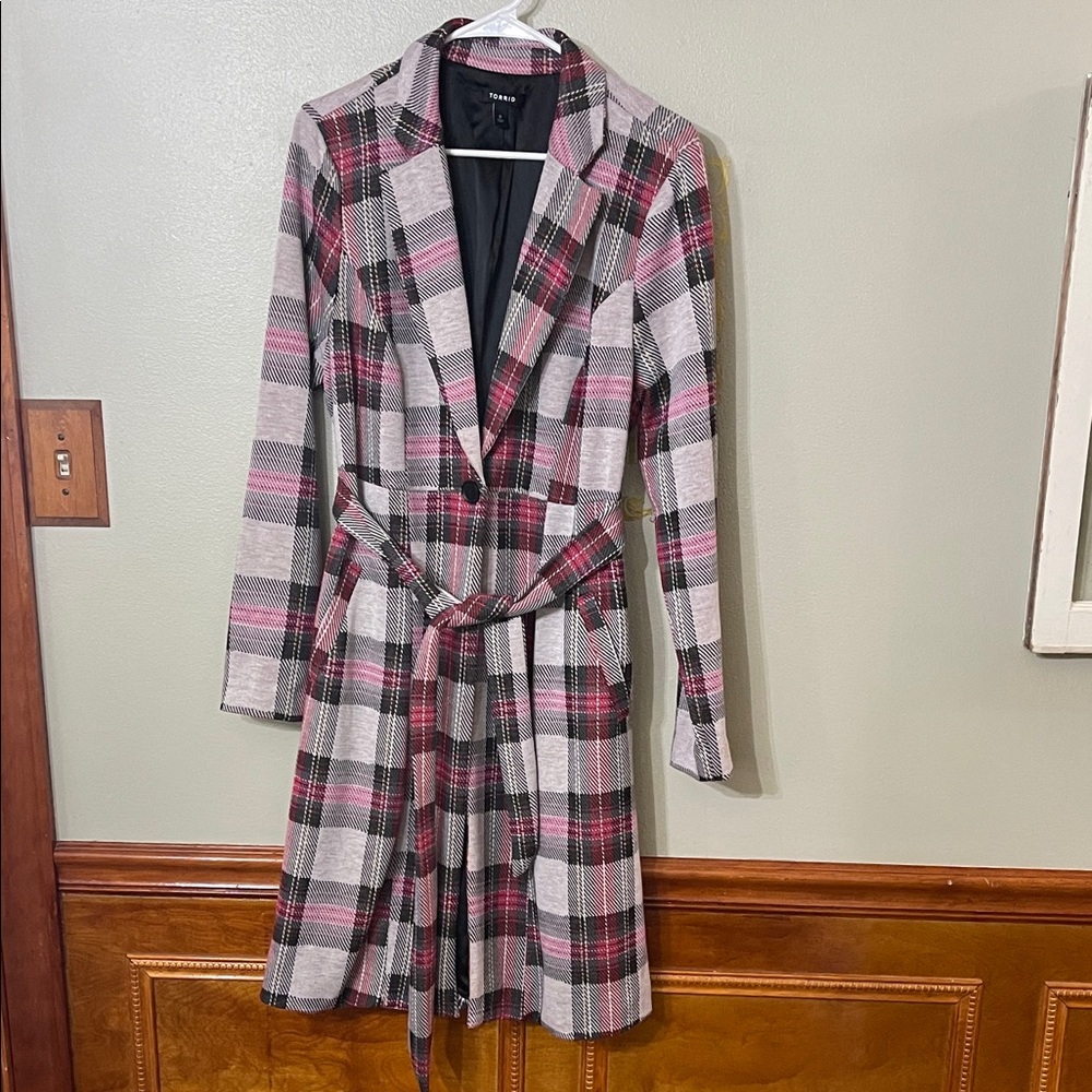 Torrid Plaid Jacket